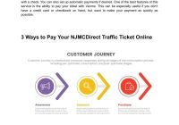 Simplified Traffic Ticket Payments with NJMCdirect