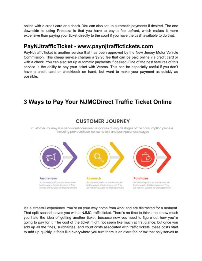 Simplified Traffic Ticket Payments with NJMCdirect