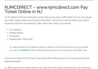 Choosing the Best Option: Paying Your NJ Traffic Ticket Online vs. In-Person