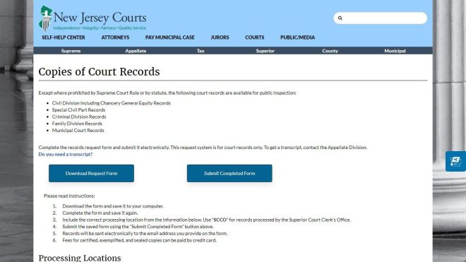 Navigating NJ Court Records Online