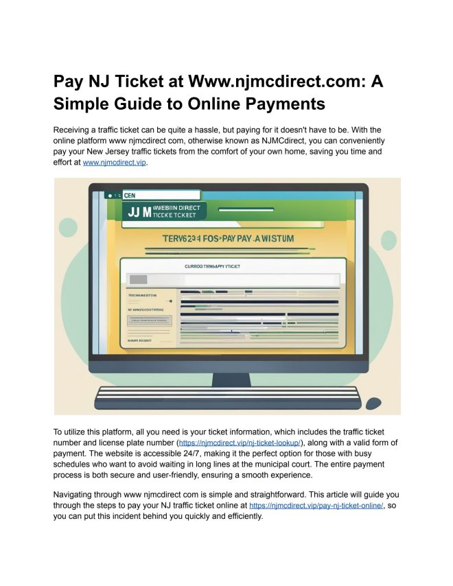 Navigating NJMCDirect Payment Delays