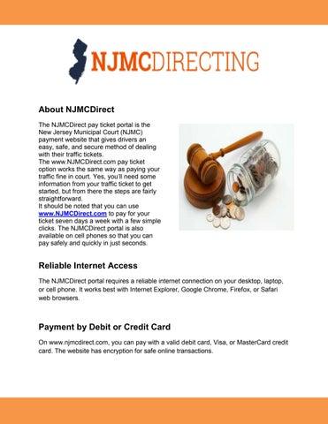 Navigating NJMCdirect: Tips for Easy Ticket Payment