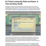 Mastering NJMCdirect: Fast Traffic Ticket Payment