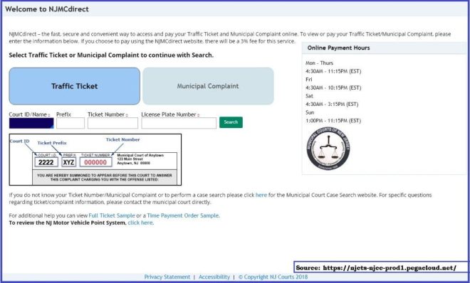 Streamline Ticket Payment with NJMC Direct